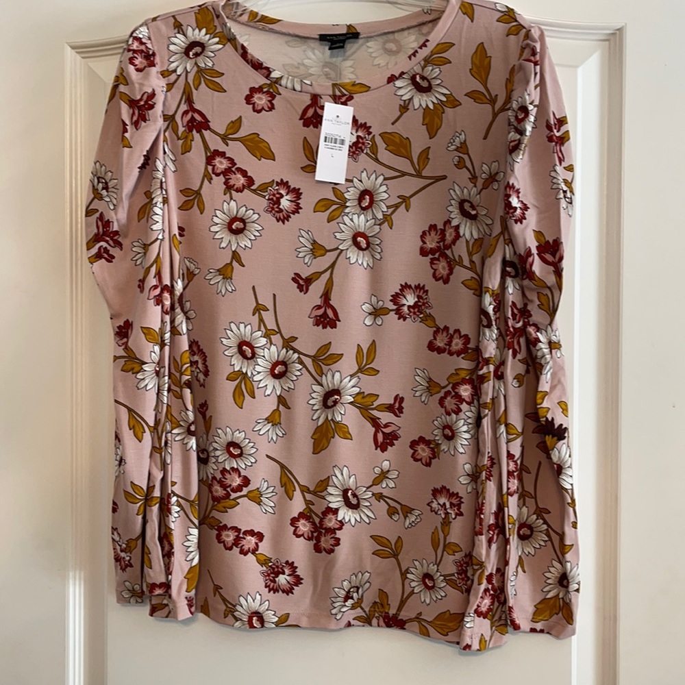 NWT Ann Taylor Loft Factory Top Size Large